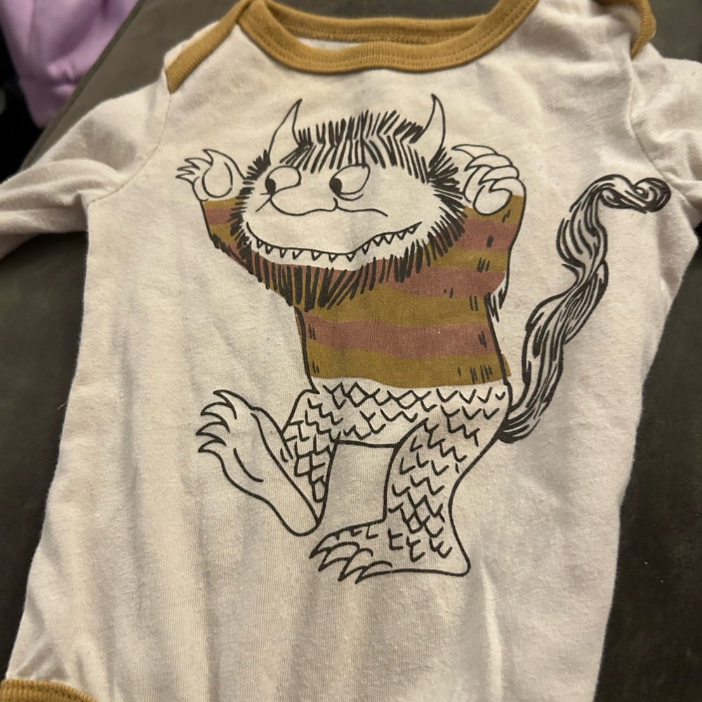 Wild Thing Graphic Baby Onesie